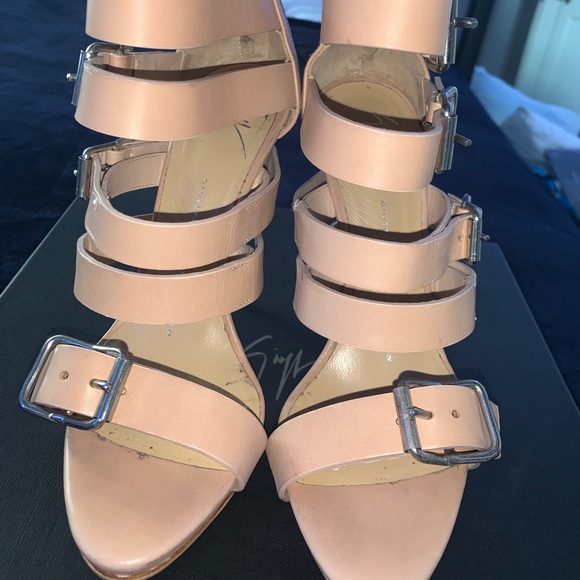 COPY - Giuseppe Zanotti Design Nude Multi Strap H… - Picture 4 of 14